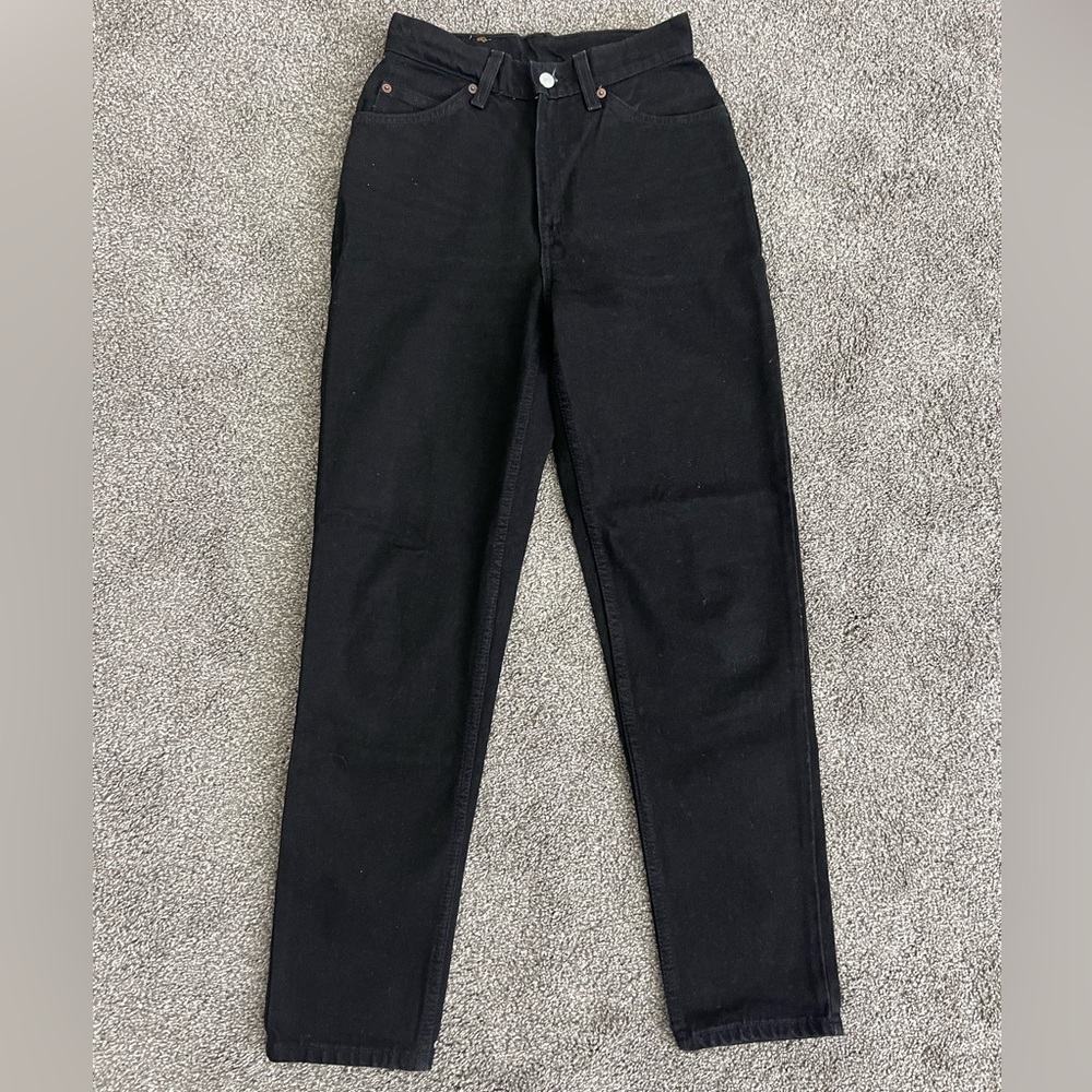 Vintage 90’s Levi’s 912 512 black jeans DEADSTOCK original receipt 05/96 size 7